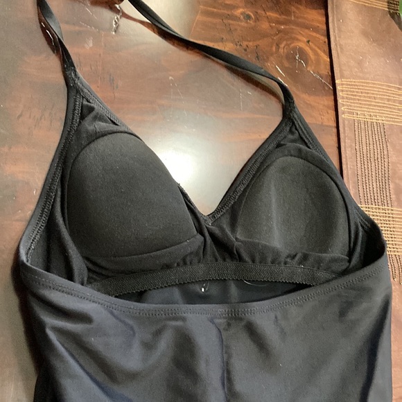 Black one piece swimsuit - Picture 2 of 4